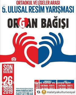 ORGAN BAĞIŞI KONULU RESİM YARIŞMASI SONUÇLARI 2019 MALATYA BÜYÜKŞEHİR BELEDİYESİ