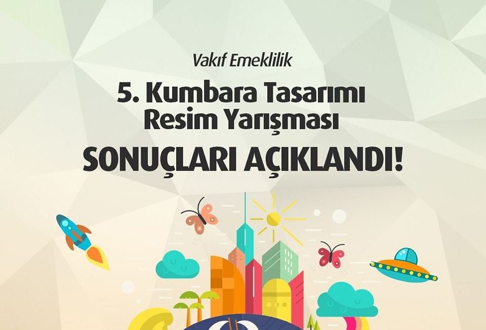 Vakıf Emeklilik 5. Kumbara Tasarımı Resim Yarışması 2019 Sonuçlandı – İşte Kazananlar