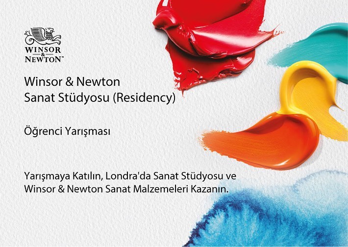 ‘WİNSOR VE NEWTON RESİDENCY’ YARIŞMASI / GÖRSEL SANATLAR LİSANS VE LİSANS ÜSTÜ ÖĞRENCİLERİ ULUSLARARASI RESİM YARIŞMASI