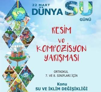 2020 Yılı Dünya Su Günü Afiş,Fotoğraf,Kompozisyon ve Resim Yarışması Sonuçları Açıklandı