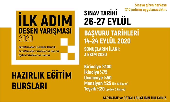 İLK ADIM DESEN YARIŞMASI – ARTI SANAT TASARIM AKADEMİSİ – 2020