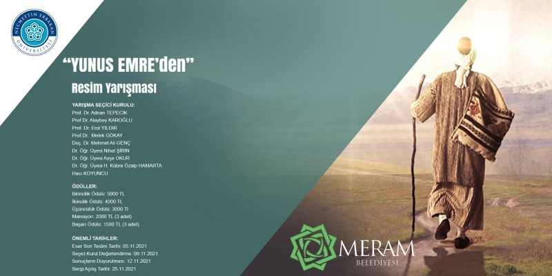 YUNUS EMRE’DEN RESİM YARIŞMASI 2021 YILI – NECMETTİN ERBAKAN ÜNİVERSİTESİ