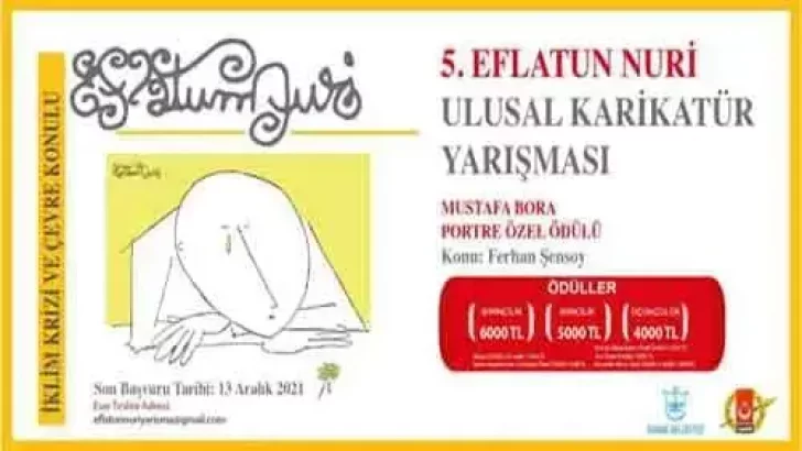 5. Eflatun Nuri Ulusal Karikatür Yarışması 2021 Yılı