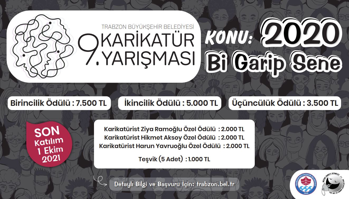 TRABZON BÜYÜKŞEHİR BELEDİYESİ 9. KARİKATÜR YARIŞMASI 2021