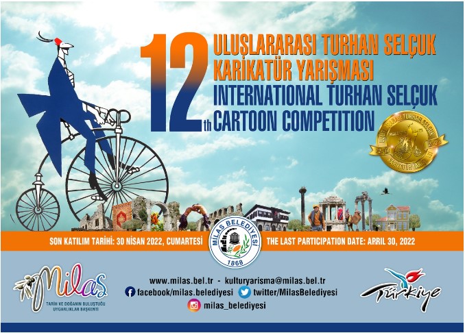 12. ULUSLARARASI TURHAN SELÇUK KARİKATÜR YARIŞMASI 2022