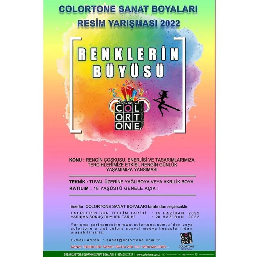COLORTONE SANAT BOYALARI RESİM YARIŞMASI 2022
