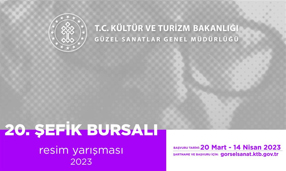 20. ŞEFİK BURSALI RESİM YARIŞMASI 2023 YILI KATILIM ŞARTLARI DUYURULDU