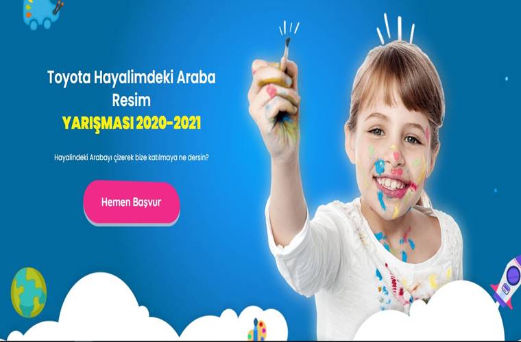 TOYOTA Hayalimdeki Araba Resim Yarışması 2023 Yılı Katılım Şartları
