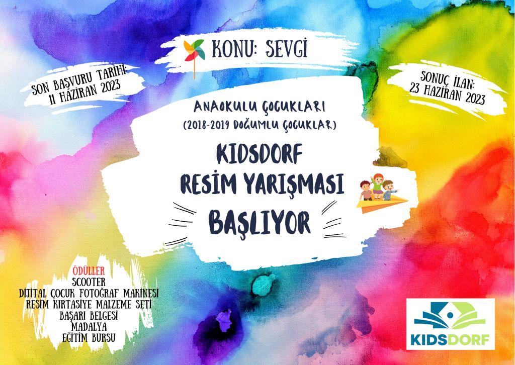 ANAOKULU ÖĞRENCİLERİ ARASI KIDSDORF ÇOCUK RESİM YARIŞMASI 2023