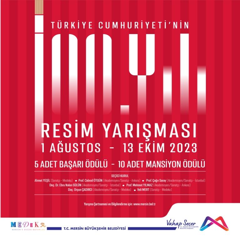 MERSİN BÜYÜKŞEHİR BELEDİYESİ RESİM YARIŞMASI 2023