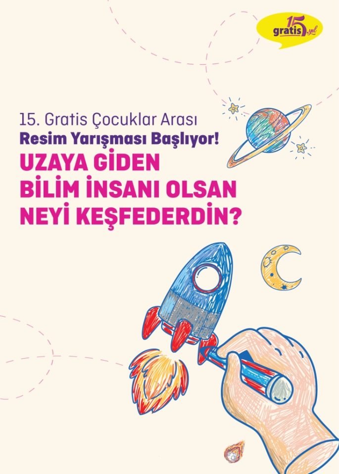 15. GRATİS ÇOCUK RESİM YARIŞMASI BAŞLIYOR – 2024 YILI
