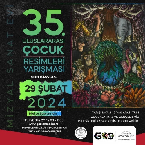 35.ULUSLARARASI ÇOCUK RESİMLERİ YARIŞMASI – ŞUBAT 2024