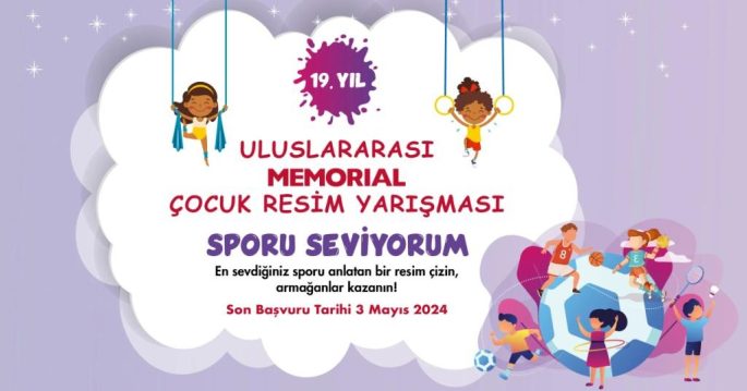 19. Memorial Uluslararası Çocuk Resim Yarışması – 2024