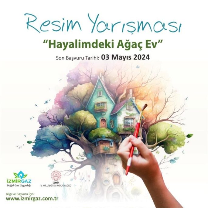 İZMİRGAZ HAYALİMDEKİ AĞAÇ EV RESİM YARIŞMASI 2024