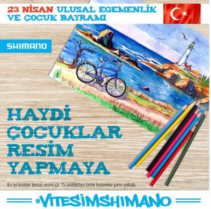 SHIMANO BİSİKLET 23 NİSAN RESİM YARIŞMASI 2024 YILI
