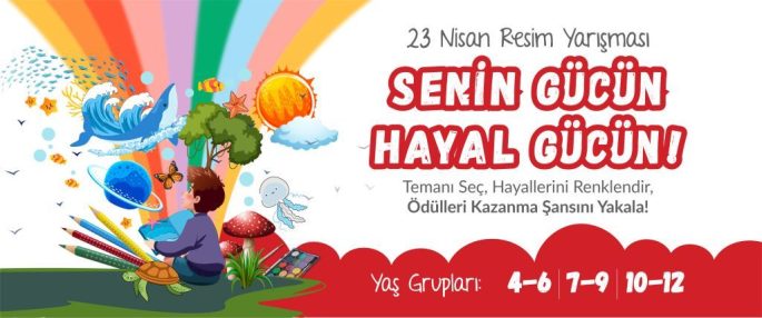 Faber-Castell Hayal Gücün Senin Gücün 23 Nisan Resim Yarışması 2024