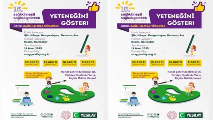 SNSG 13. SAĞLIKLI NESİL SAĞLIKLI GELECEK YARIŞMALARI 2024-2025 KATILIM ŞARTLARI