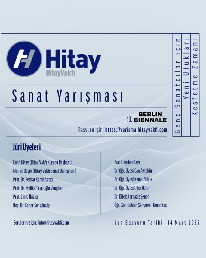 Hitay Vakfı Sanat Yarışması 2025 Yılı