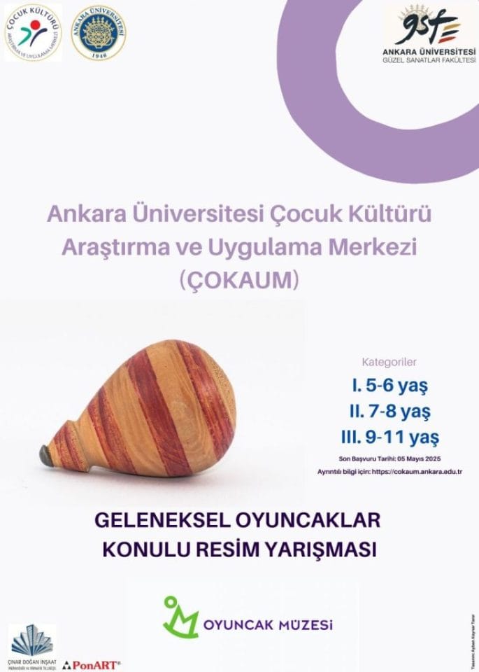 ANKARA OYUNCAK MÜZESİ “GELENEKSEL OYUNCAKLAR” KONULU RESİM YARIŞMASI 2025