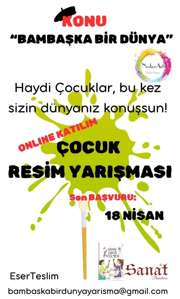BAMBAŞKA BİR DÜNYA – ÇOCUK RESİM YARIŞMASI 2025