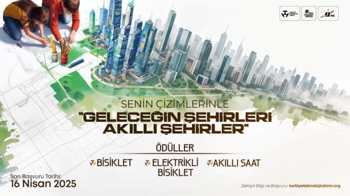 T3 Vakfı Senin Çizimlerinle Geleceğin Şehirleri Resim Yarışması 2025