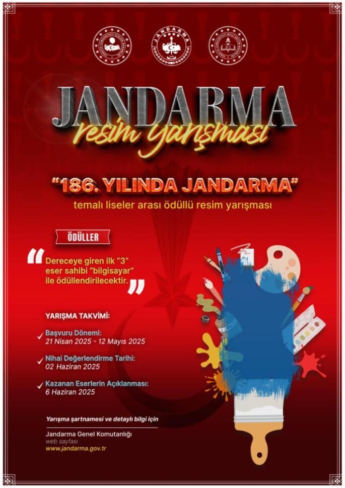 186. YILINDA JANDARMA RESİM YARIŞMASI 2025