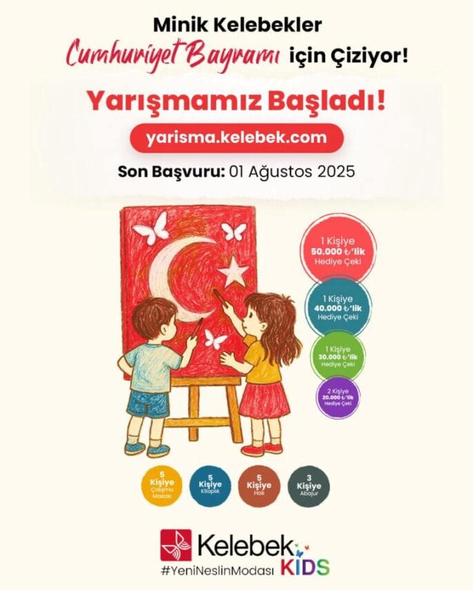 7. Kelebek Kids Resim Yarışması 2025 Yılı