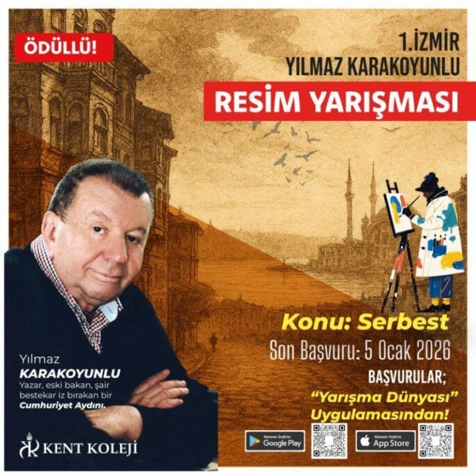 1. İzmir Yılmaz Karakaoyunlu Resim Yarışması 2025-2026