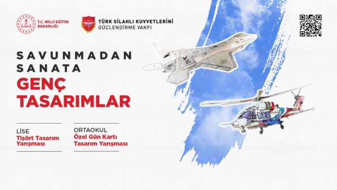 SAVUNMADAN SANATA: GENÇ TASARIMLAR ÖZEL GÜN KARTI VE TİŞÖRT TASARIM YARIŞMASI 2025