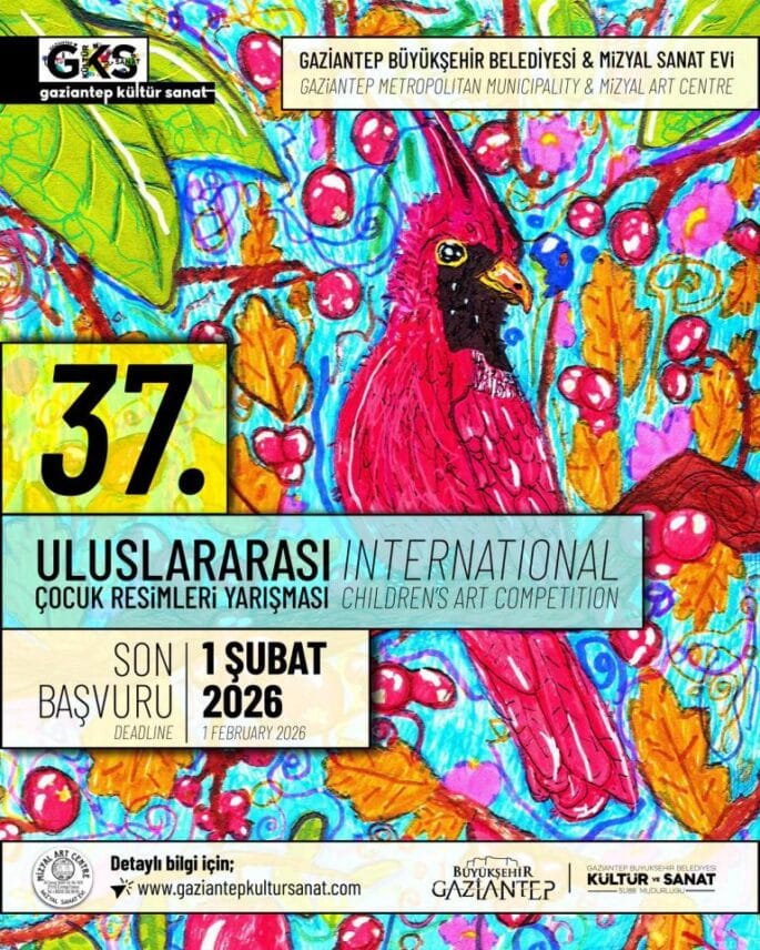 Gaziantep Mizyal Sanat 37. Çocuk Resimleri Yarışması 2026