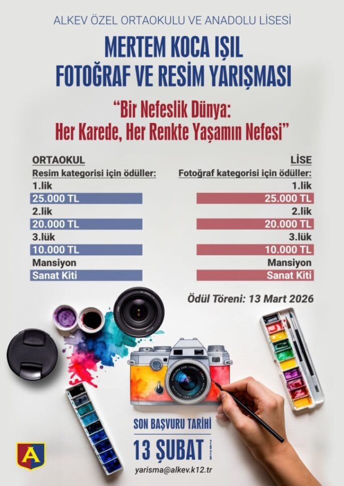 ALKEV ÖZEL ANADOLU LİSESİ MÜDÜRLÜĞÜ MERTEM KOCA IŞIL FOTOĞRAF YARIŞMASI 2026