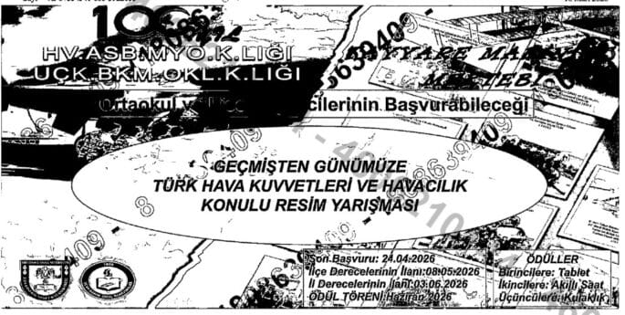 Geçmişten Günümüze Türk Hava Kuvvetleri ve Havacılık Resim Yarışması 2026