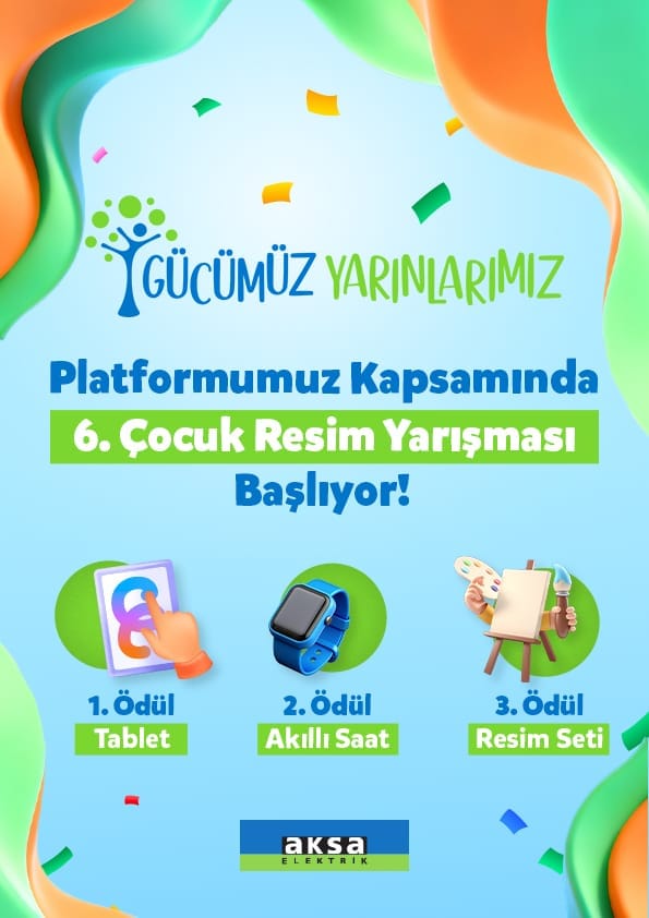 Aksa Elektrik Çocuk Resim Yarışması 2026