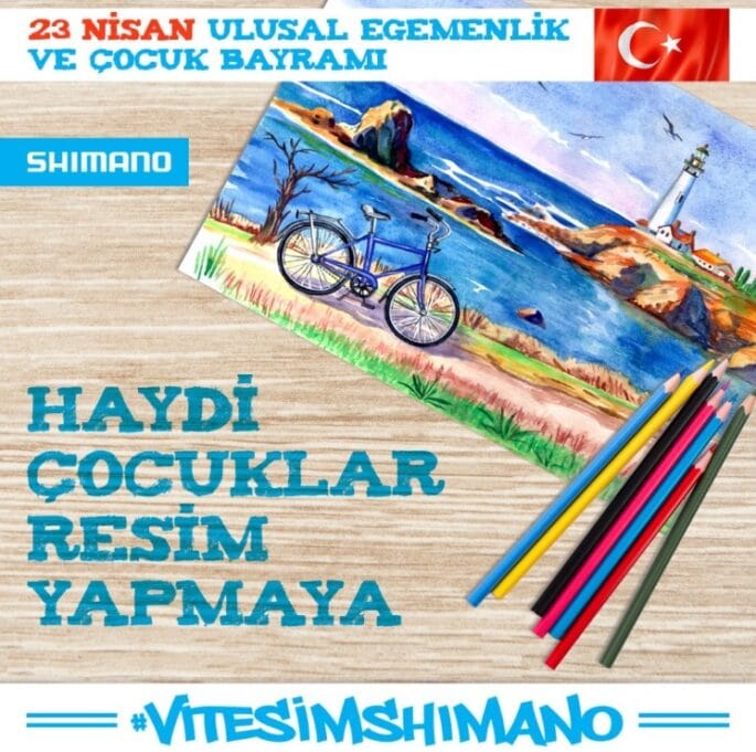 SHIMANO 23 NİSAN ÇOCUK BAYRAMI BİSİKLET ÖDÜLLÜ RESİM YARIŞMASI 2026