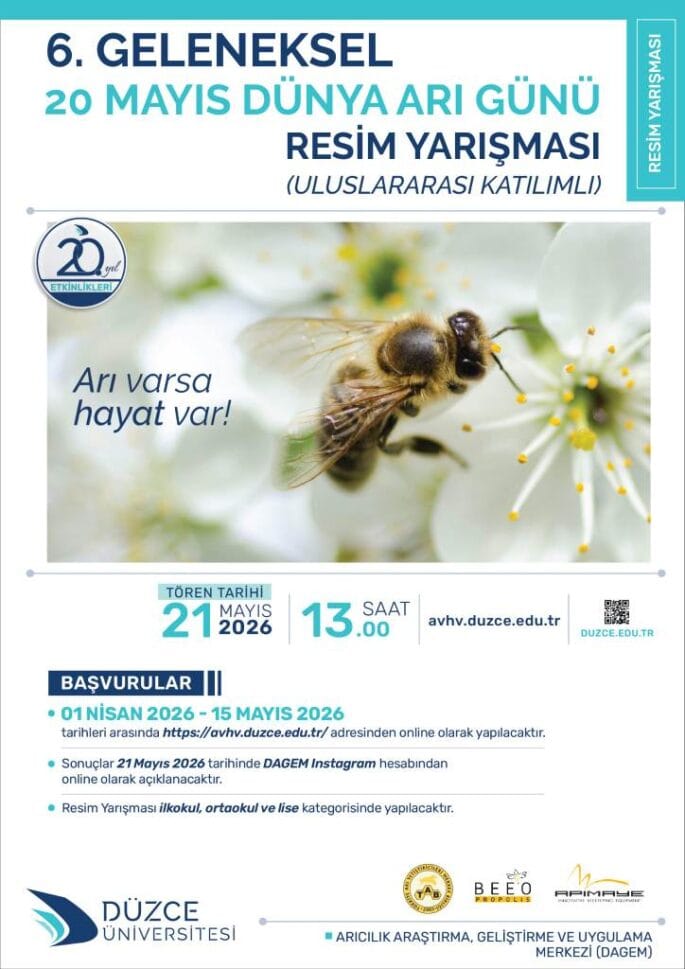 6. GELENEKSEL 20 MAYIS DÜNYA ARI GÜNÜ RESİM YARIŞMASI 2026