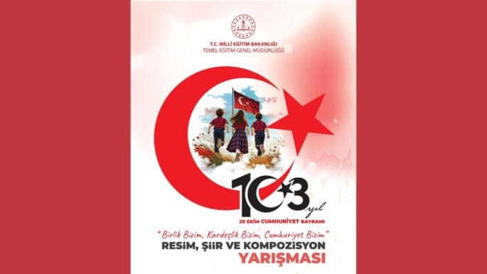 “BİRLİK BİZİM, KARDEŞLİK BİZİM, CUMHURİYET BİZİM” KONULU KOMPOZİSYON VE RESİM YARIŞMASI