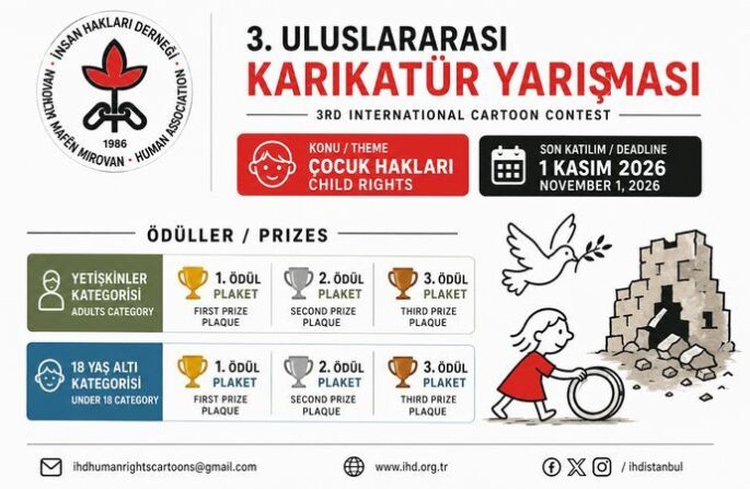 İnsan Hakları Derneği İstanbul Şubesi 3. Uluslararası Karikatür Yarışması